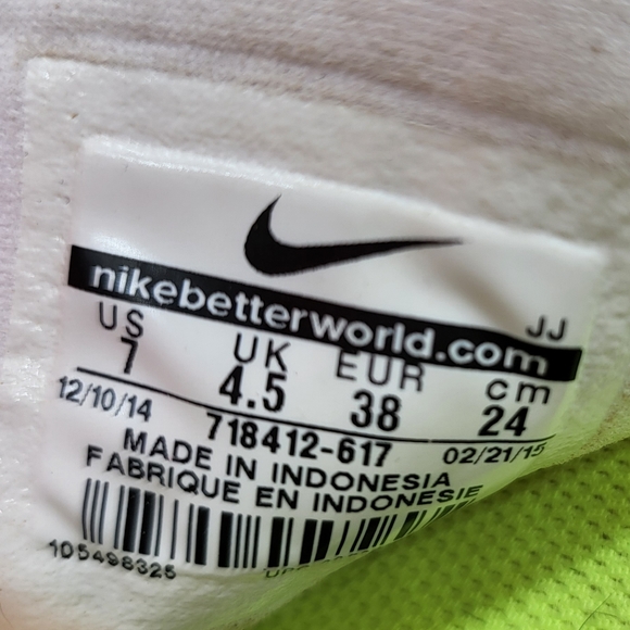 Nike Women's Free 4.0 Pink Running Shoes - Picture 7 of 7